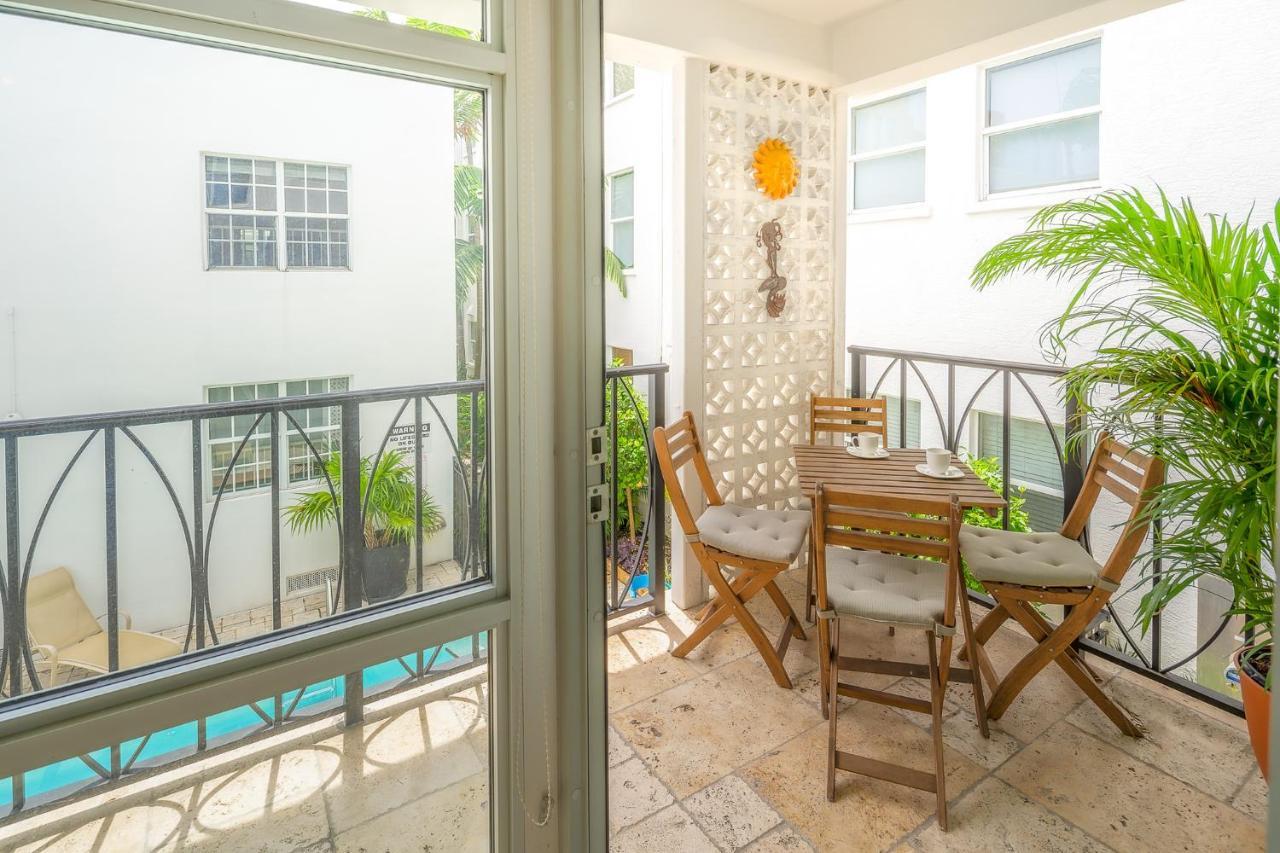 Fountain Condo 2 Story Pool Bbq Balcony Miami Beach Exterior foto