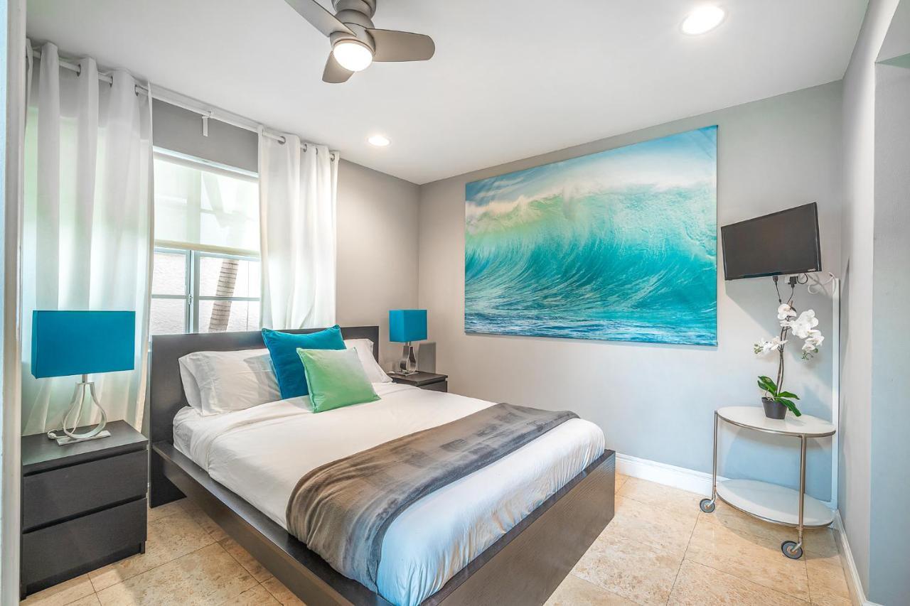Fountain Condo 2 Story Pool Bbq Balcony Miami Beach Exterior foto