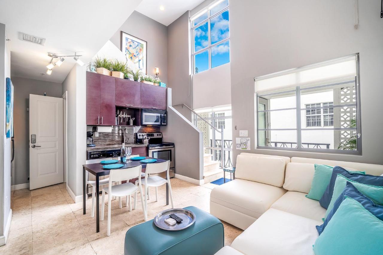 Fountain Condo 2 Story Pool Bbq Balcony Miami Beach Exterior foto